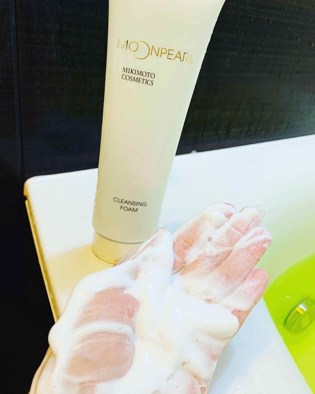 ムーンパール クレンジングフォーム/ミキモト コスメティックス/洗顔フォームを使ったクチコミ（1枚目）