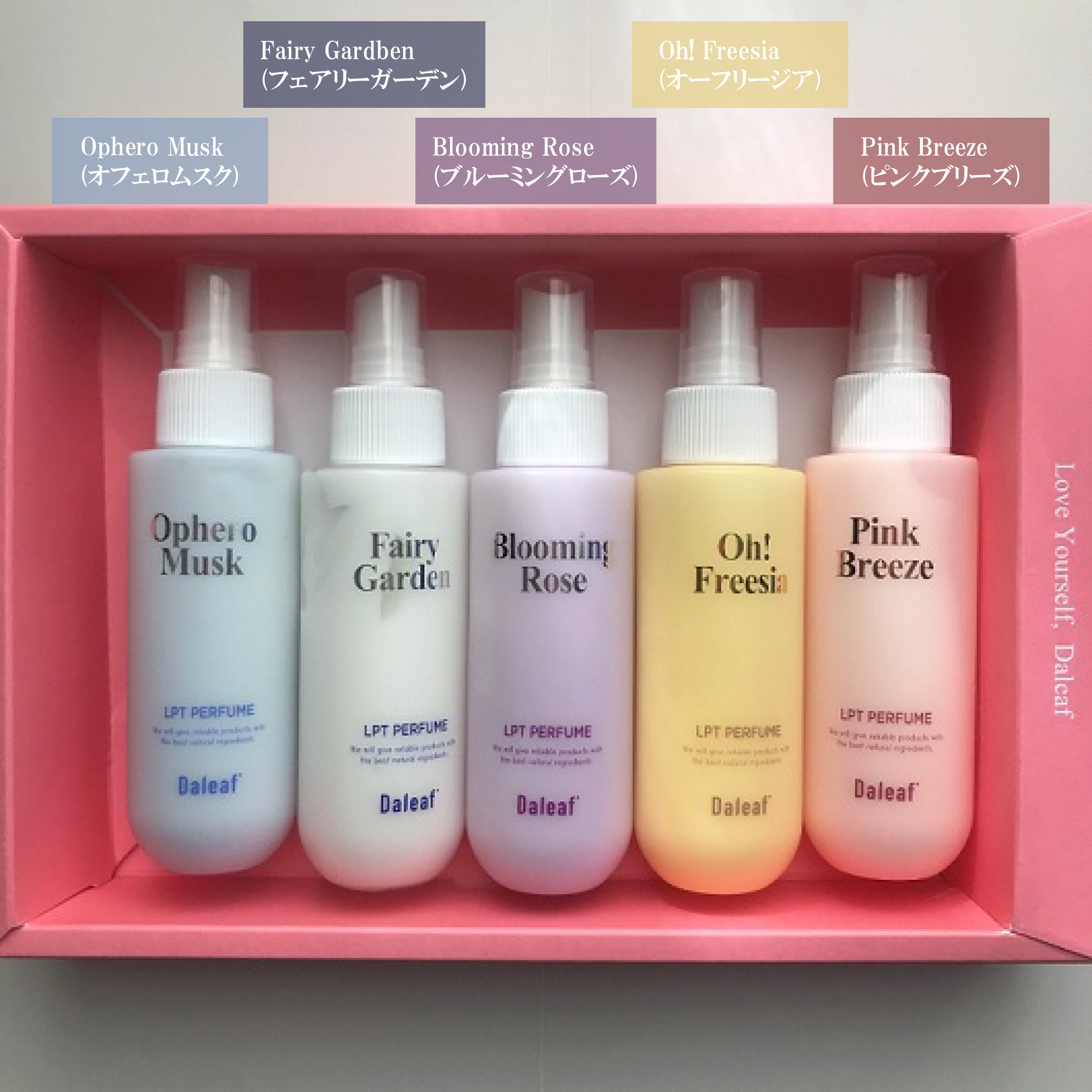 パフュームヘアパックインミスト Pink Breeze/Daleaf/アウトバストリートメントを使ったクチコミ（2枚目）