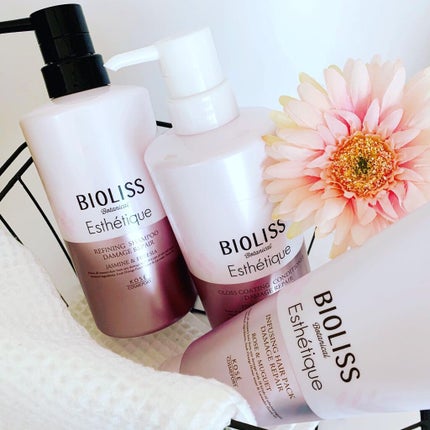 ボタニカル エステティーク リファイニング シャンプー/グロスコーティング コンディショナー(ダメージリペア)/SSビオリス/市販シャンプーを使ったクチコミ(1枚目)