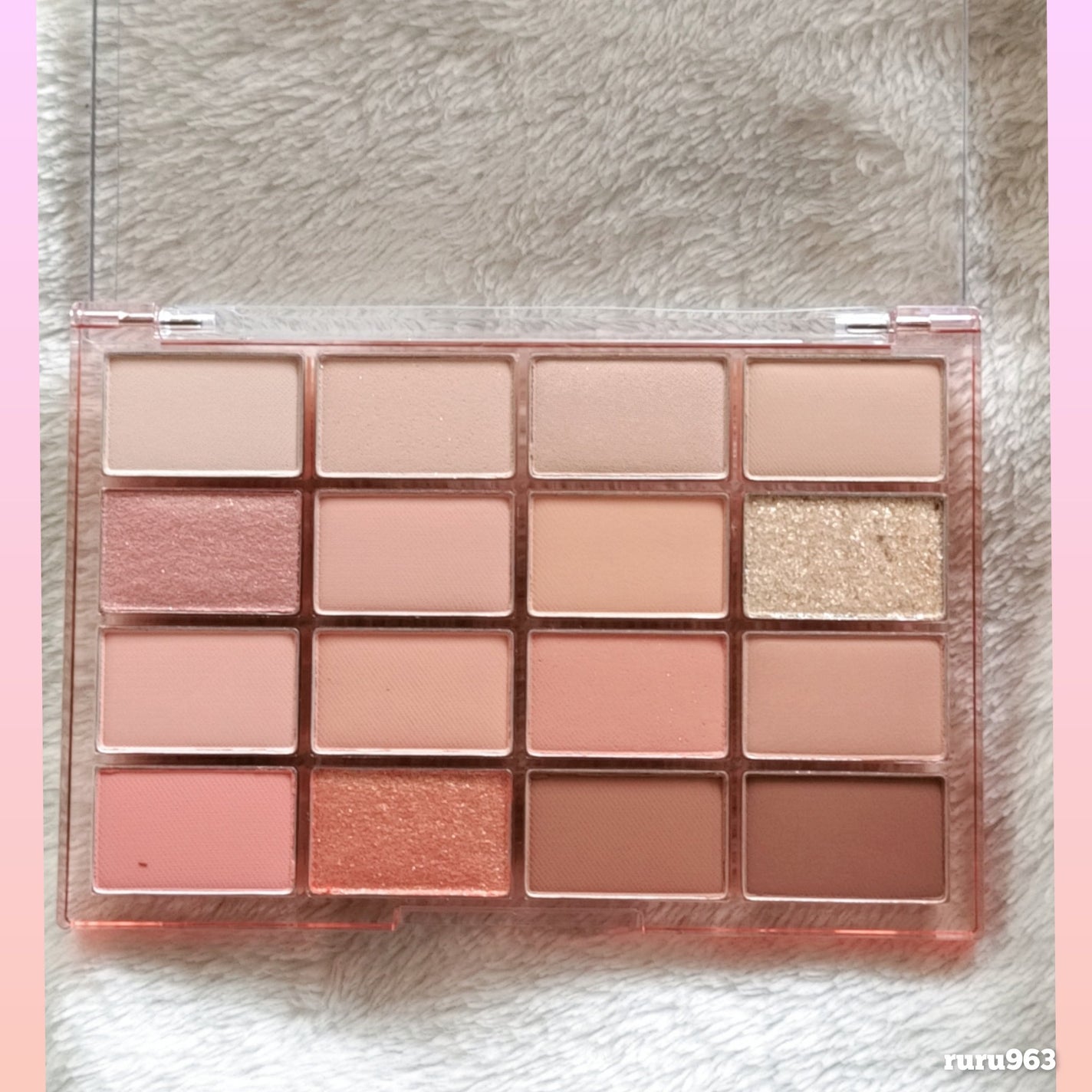 ソフトブラーリングアイパレット/wakemake/アイシャドウパレットを使ったクチコミ(2枚目)