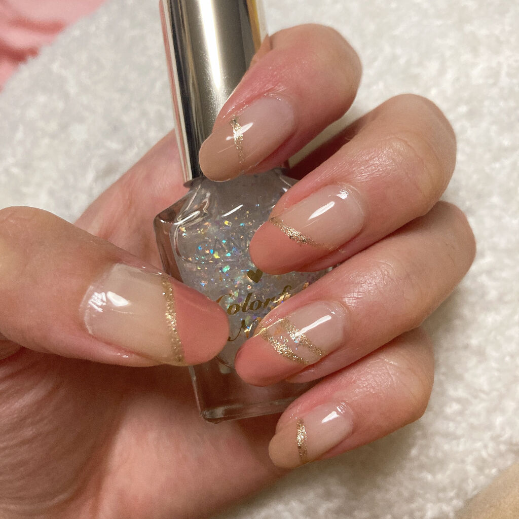 ジェルボリュームトップコート/キャンメイク/ネイルトップコートを使ったクチコミ（1枚目）