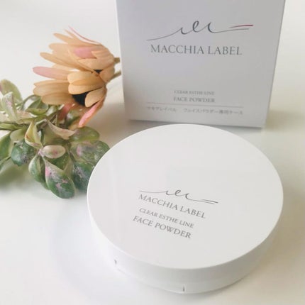 クリアエステフェイスパウダー(クリア)/Macchia Label/プレストパウダーを使ったクチコミ(2枚目)