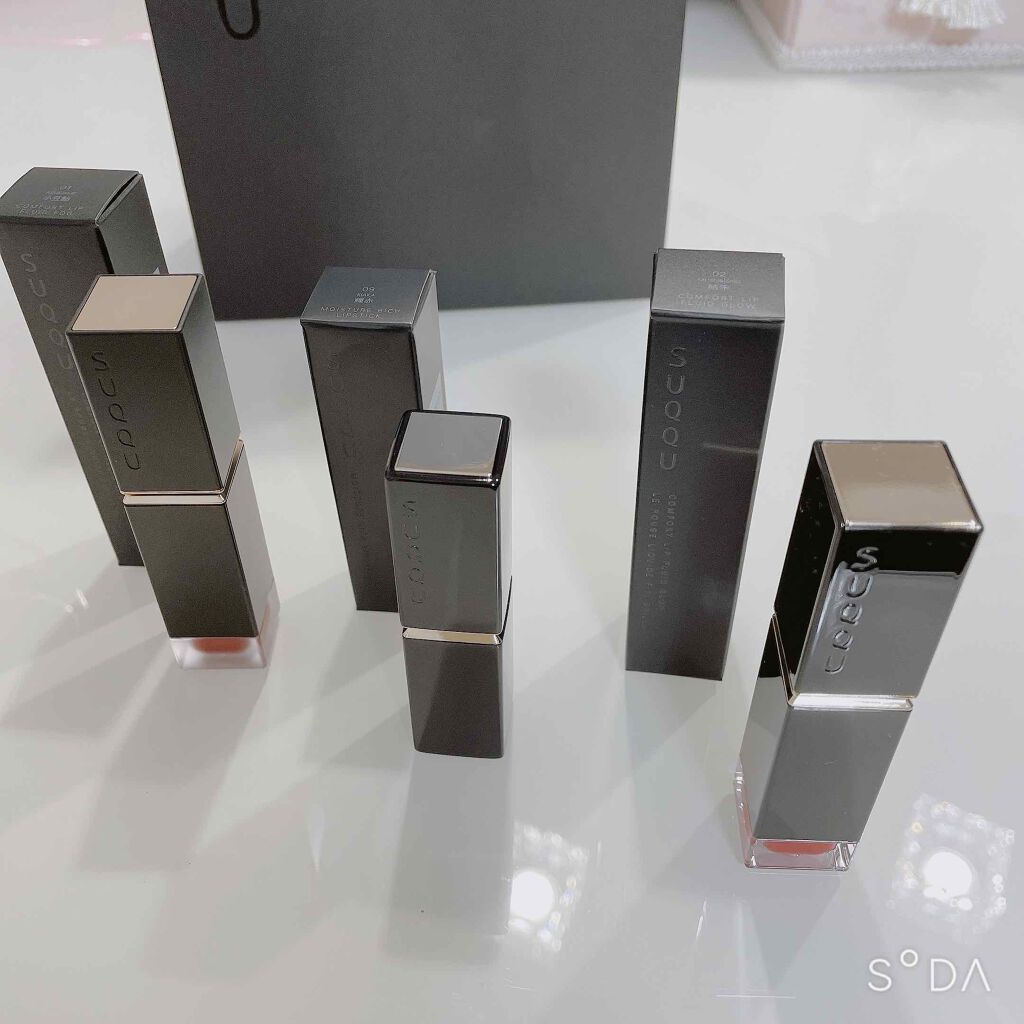 コンフォート リップ フルイド フォグ/SUQQU/口紅を使ったクチコミ(2枚目)