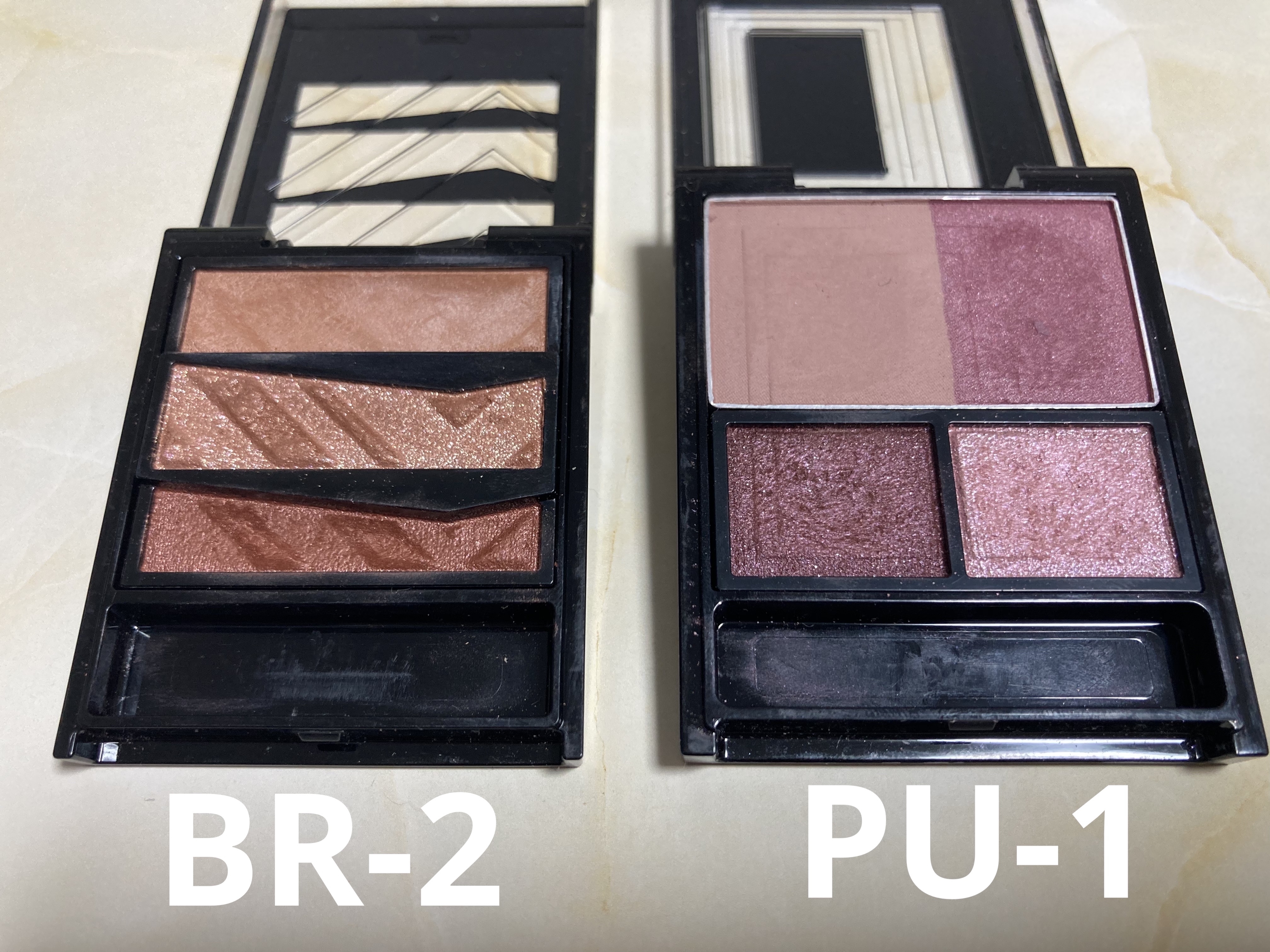 パーツリサイズシャドウ/KATE/アイシャドウパレットを使ったクチコミ（2枚目）