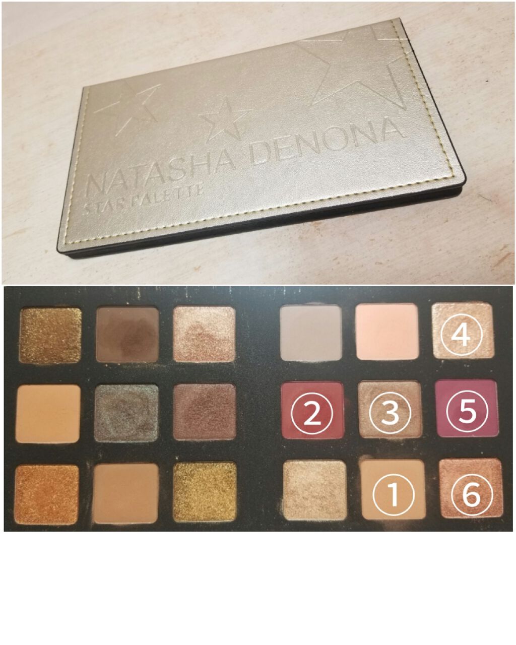 ナターシャ デノナ スター パレット/Natasha Denona/アイシャドウパレットを使ったクチコミ(6枚目)