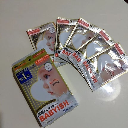 ベイビッシュ プレシャス オイルイン ミルキィマスク (ハリ弾力タイプ)/クリアターン/シートマスク・パックを使ったクチコミ(1枚目)