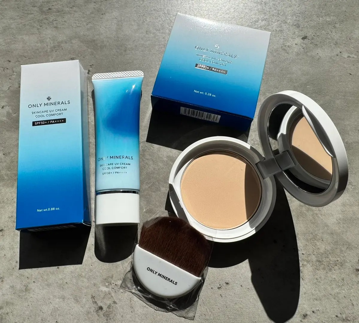 ミネラルUVパウダーS クールコンフォート/ONLY MINERALS/プレストパウダーを使ったクチコミ（1枚目）