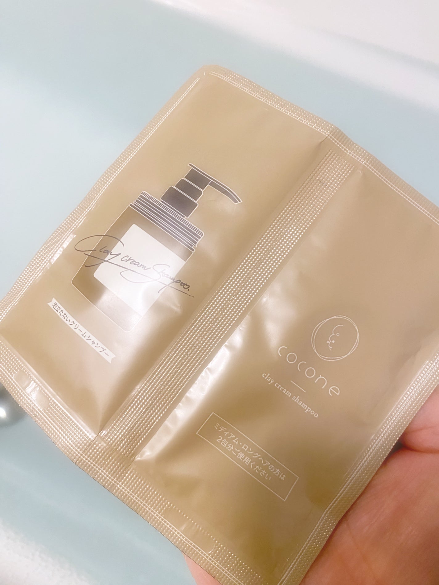 クレイクリームシャンプー(モイスト)/cocone/市販シャンプーを使ったクチコミ(1枚目)