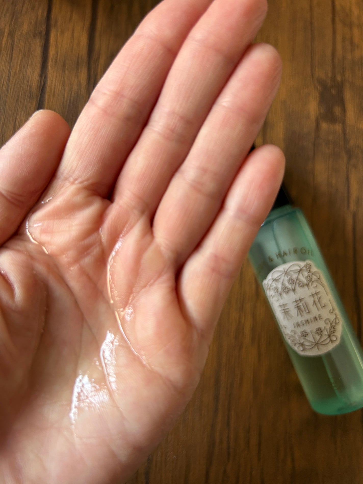 ゆるりと 茉莉花 ボディー&ヘアオイル/ゆるりと/ヘアオイルを使ったクチコミ(3枚目)