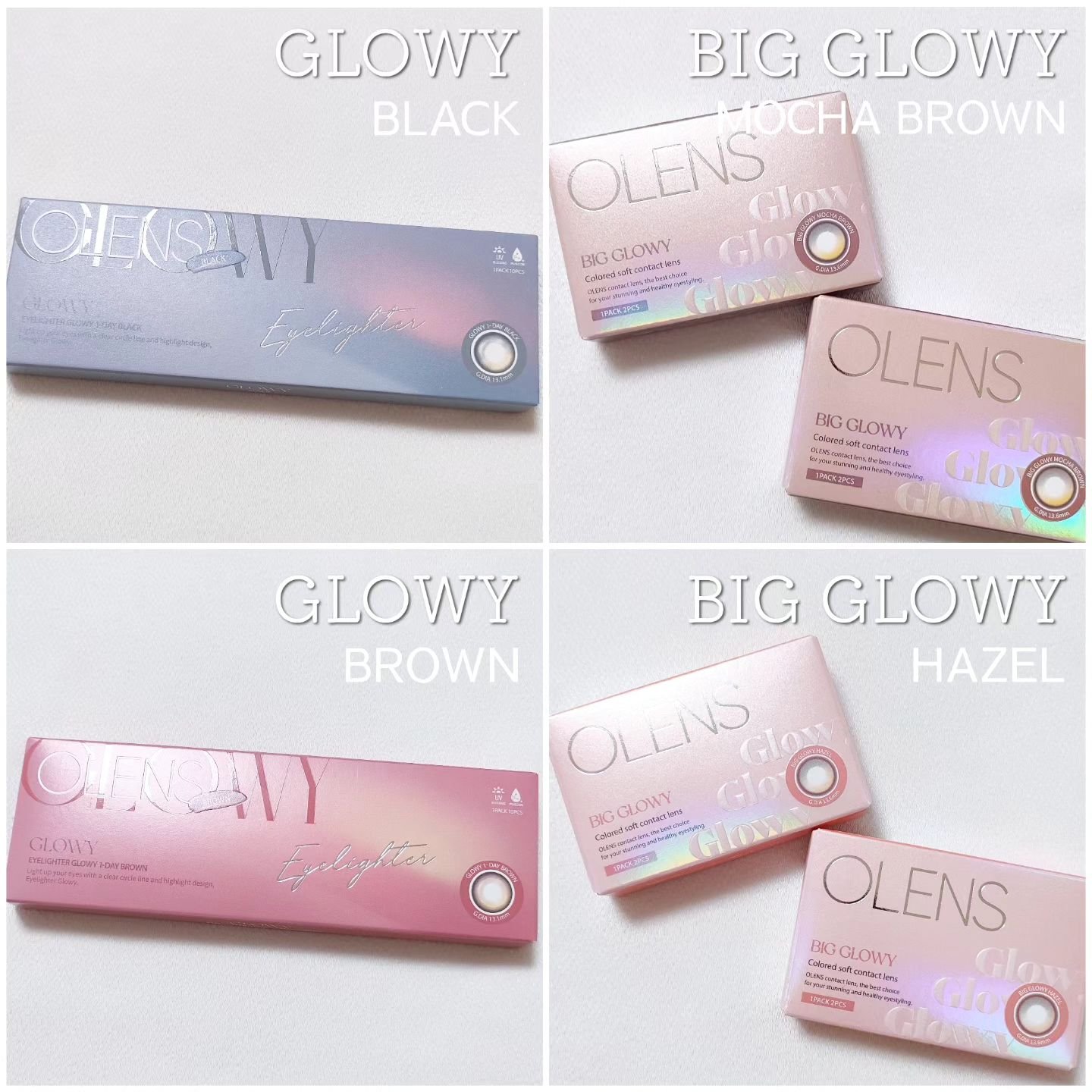 Glowy 1day/OLENS/ワンデー（１DAY）カラコンを使ったクチコミ（2枚目）