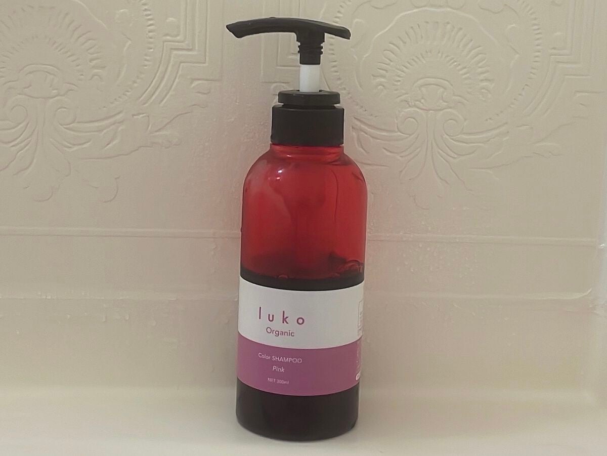luko カラーシャンプーピンク/luko original/市販シャンプーを使ったクチコミ(1枚目)