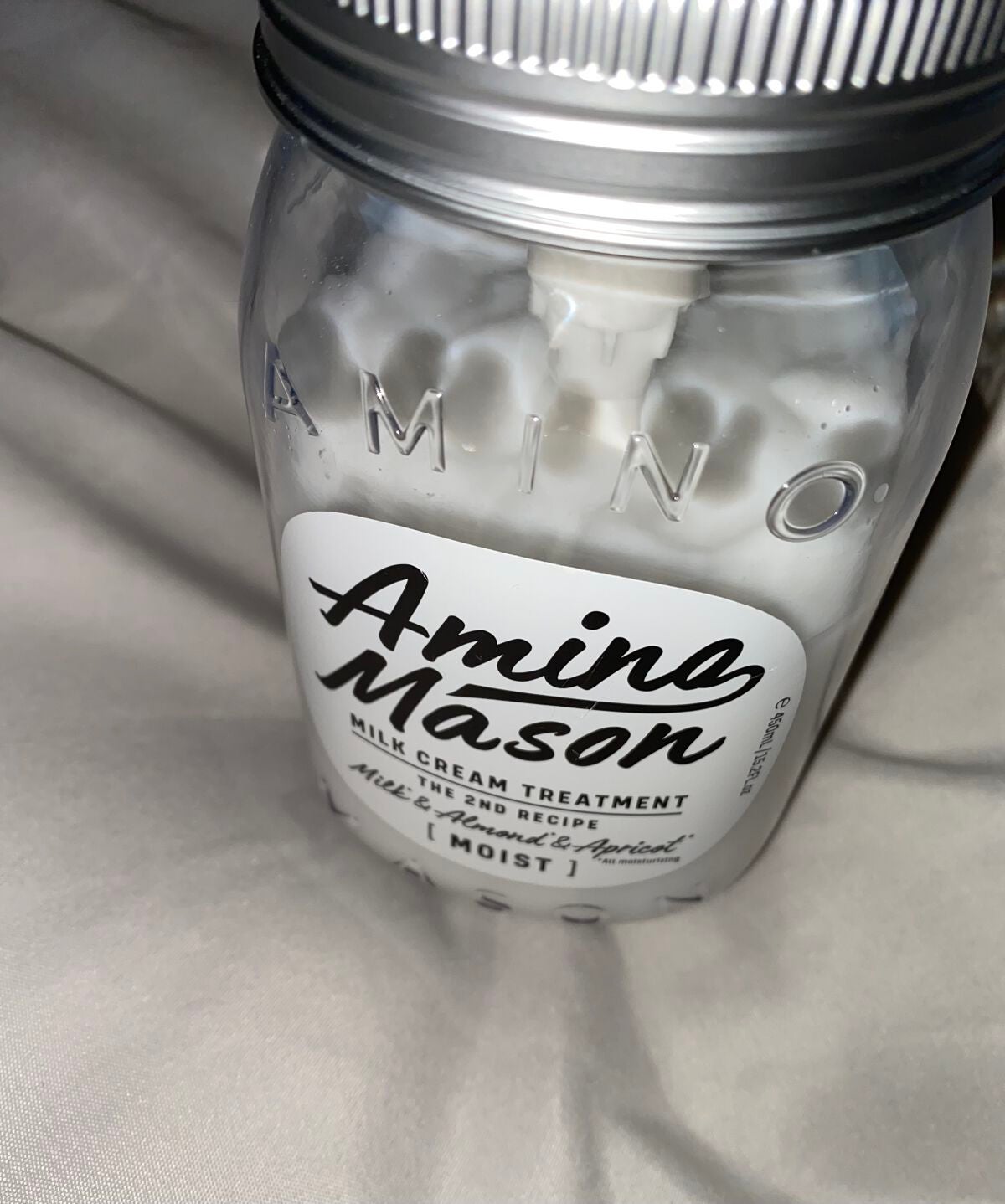 アミノメイソン ディープモイスト ホイップクリーム シャンプー/ミルククリーム ヘアトリートメント/アミノメイソン/市販シャンプーを使ったクチコミ(2枚目)