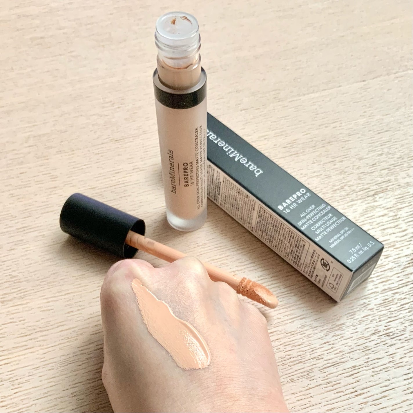 ベアプロ 16HR オールオーバー コンシーラー SPF25(PA+++)/bareMinerals/リキッドコンシーラーを使ったクチコミ(3枚目)