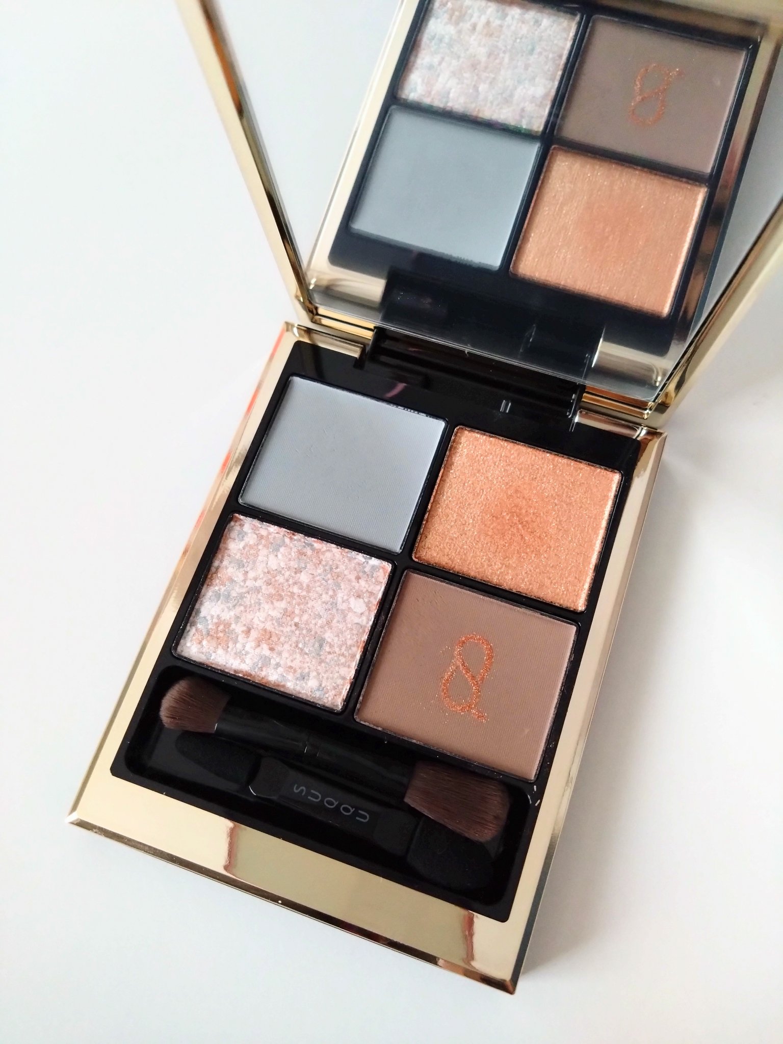 シグニチャー カラー アイズ 135 日向織 - HINATAORI/SUQQU/アイシャドウパレットを使ったクチコミ（2枚目）