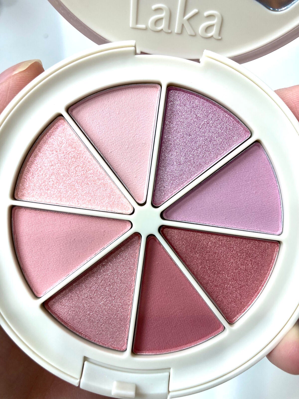 ミドルトーンアイシャドウコレクターパレット/Laka/アイシャドウパレットを使ったクチコミ(4枚目)
