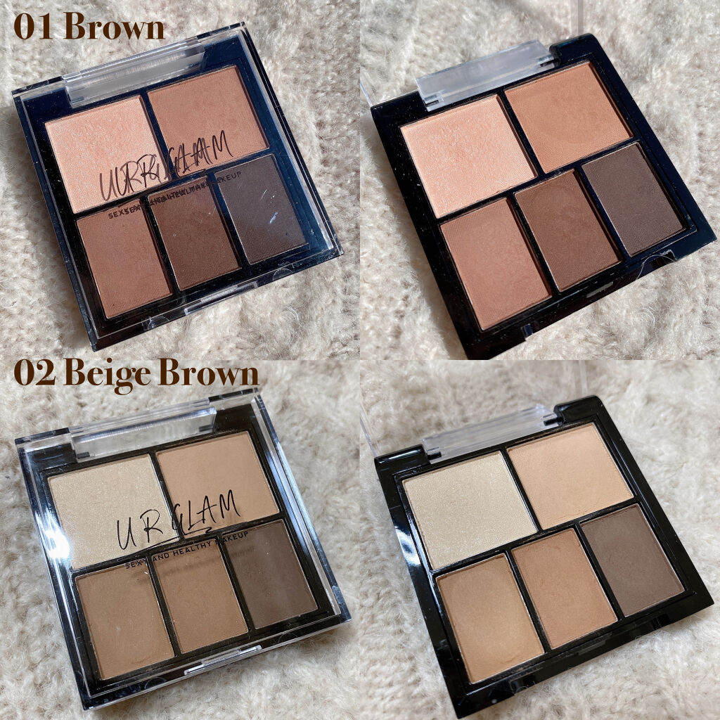 マルチアイパレット/U R GLAM/アイシャドウパレットを使ったクチコミ（2枚目）