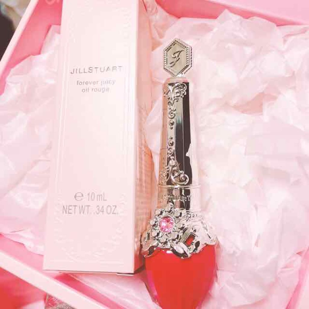 フォーエヴァージューシー オイルルージュ/JILL STUART/口紅を使ったクチコミ(1枚目)