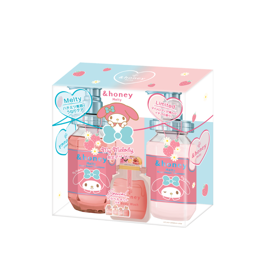 &honeyから「&honey Melty(アンドハニー メルティ)」のマイメロディ限定デザインが数量限定で登場!の画像