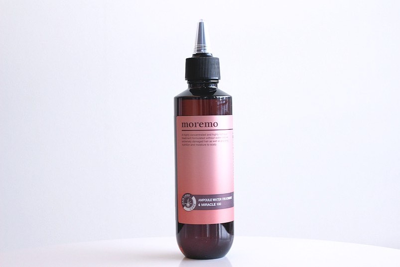 アンプルウォータートリートメント ミラクル100/moremo/洗い流すヘアトリートメントを使ったクチコミ（3枚目）