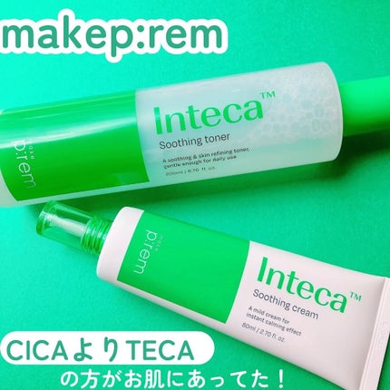 インテカ スージングトナー/make prem/化粧水を使ったクチコミ(1枚目)