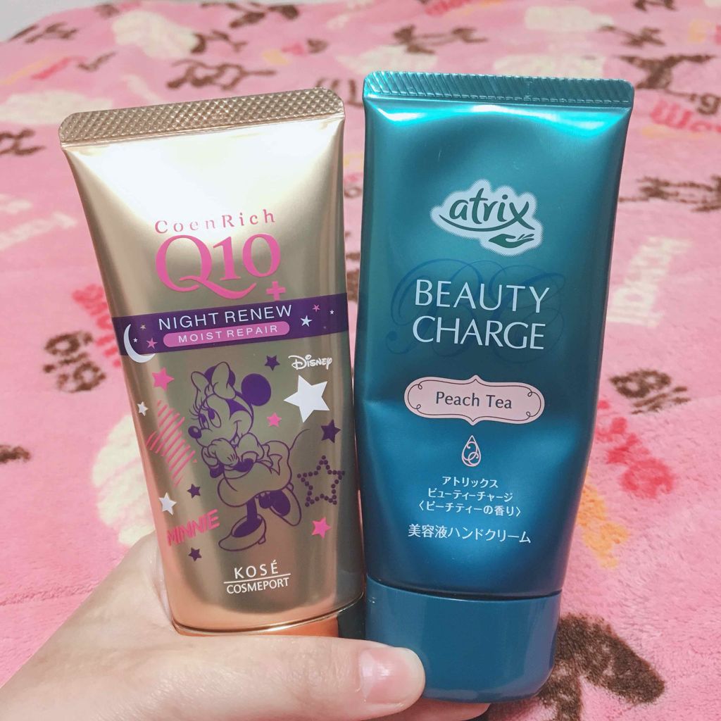 ナイトリニューハンドクリーム/コエンリッチQ10/ハンドクリームを使ったクチコミ（1枚目）