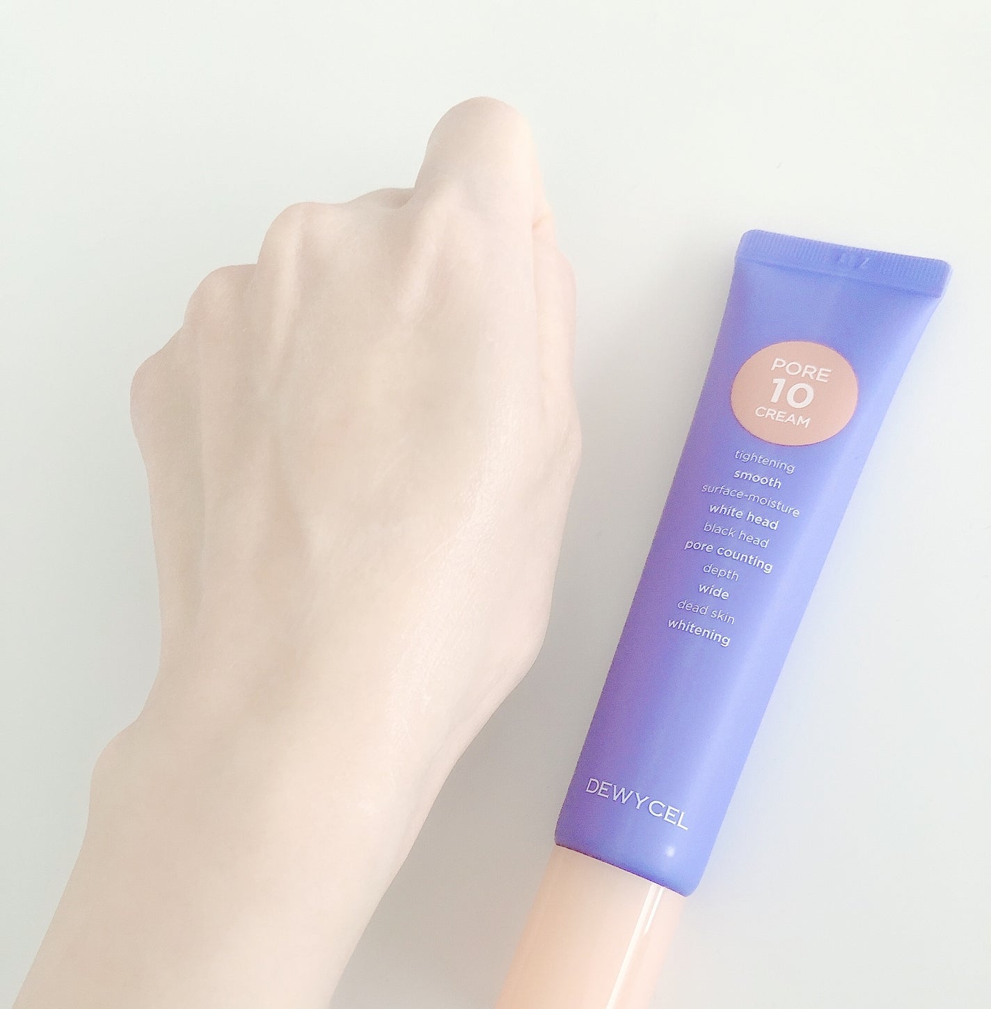 ポアーテンクリーム/DEWYCEL/化粧下地を使ったクチコミ(5枚目)