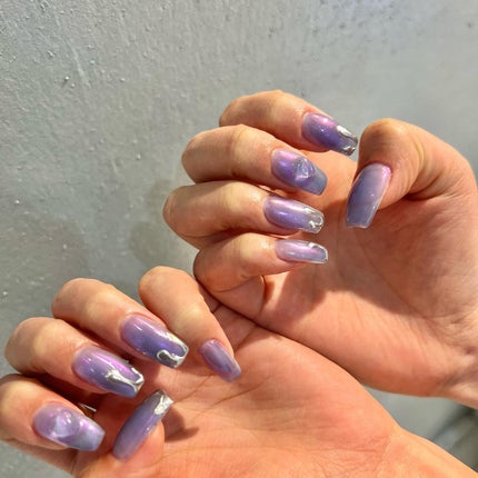 #フレンチネイルのネイルデザイン