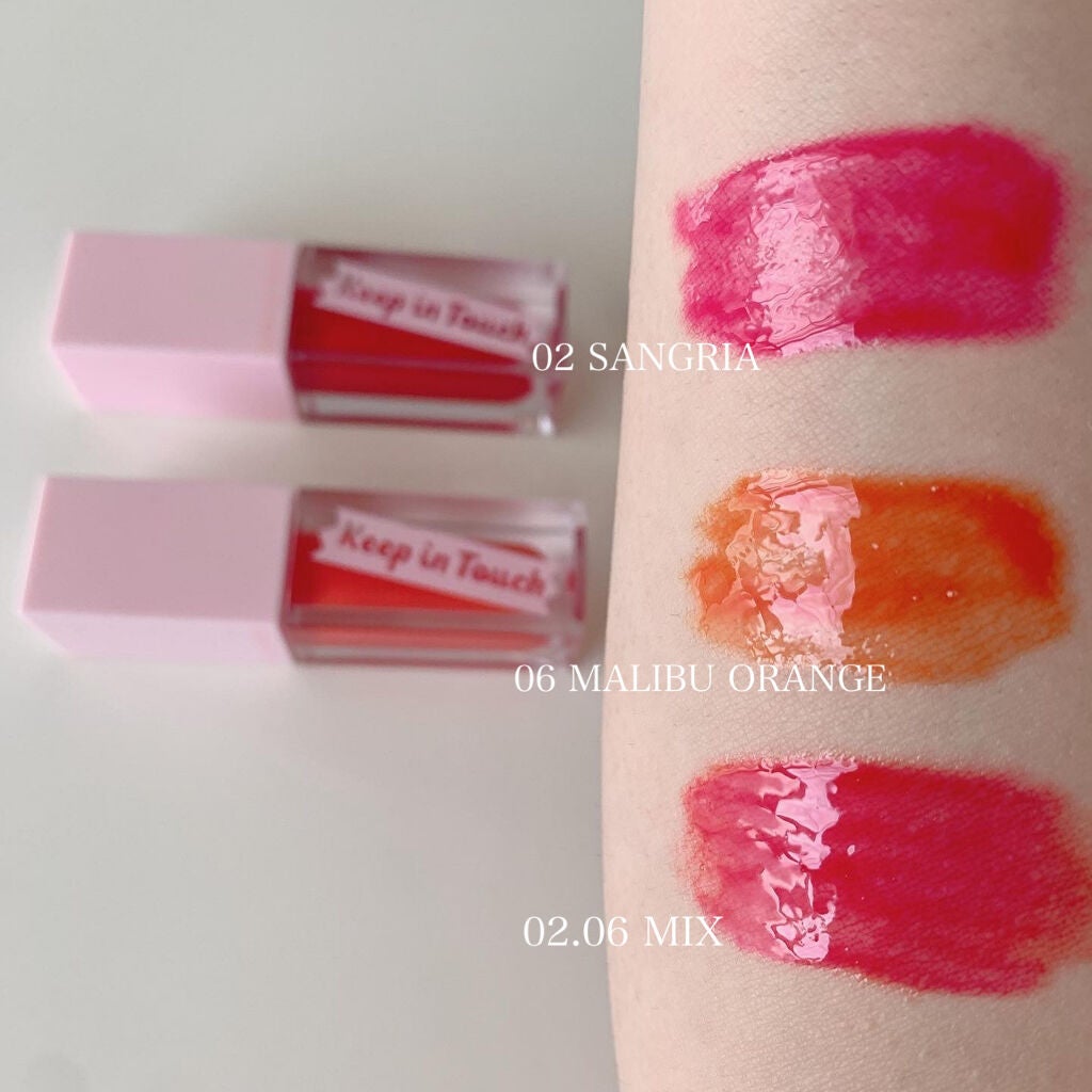 ジェリー リップ プランパー ティント/Keep in Touch/リッププランパーを使ったクチコミ(2枚目)