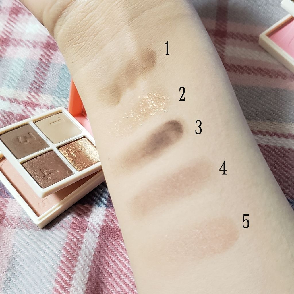 マルチキューブ/i’m meme/アイシャドウパレットを使ったクチコミ(2枚目)