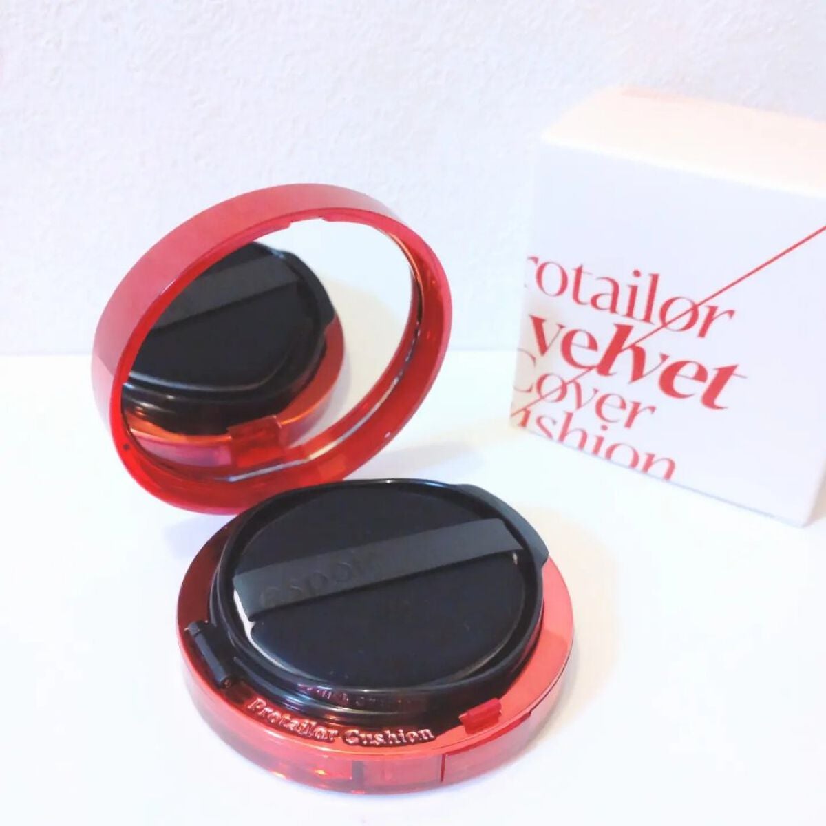 プロテーラービーベルベットカバークッション/espoir/クッションファンデーションを使ったクチコミ(2枚目)