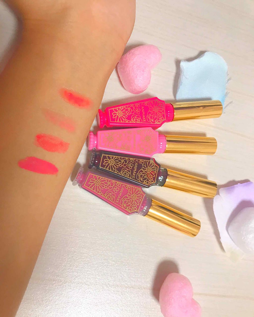 リップティントシロップ/キャンメイク/リップティントを使ったクチコミ（3枚目）