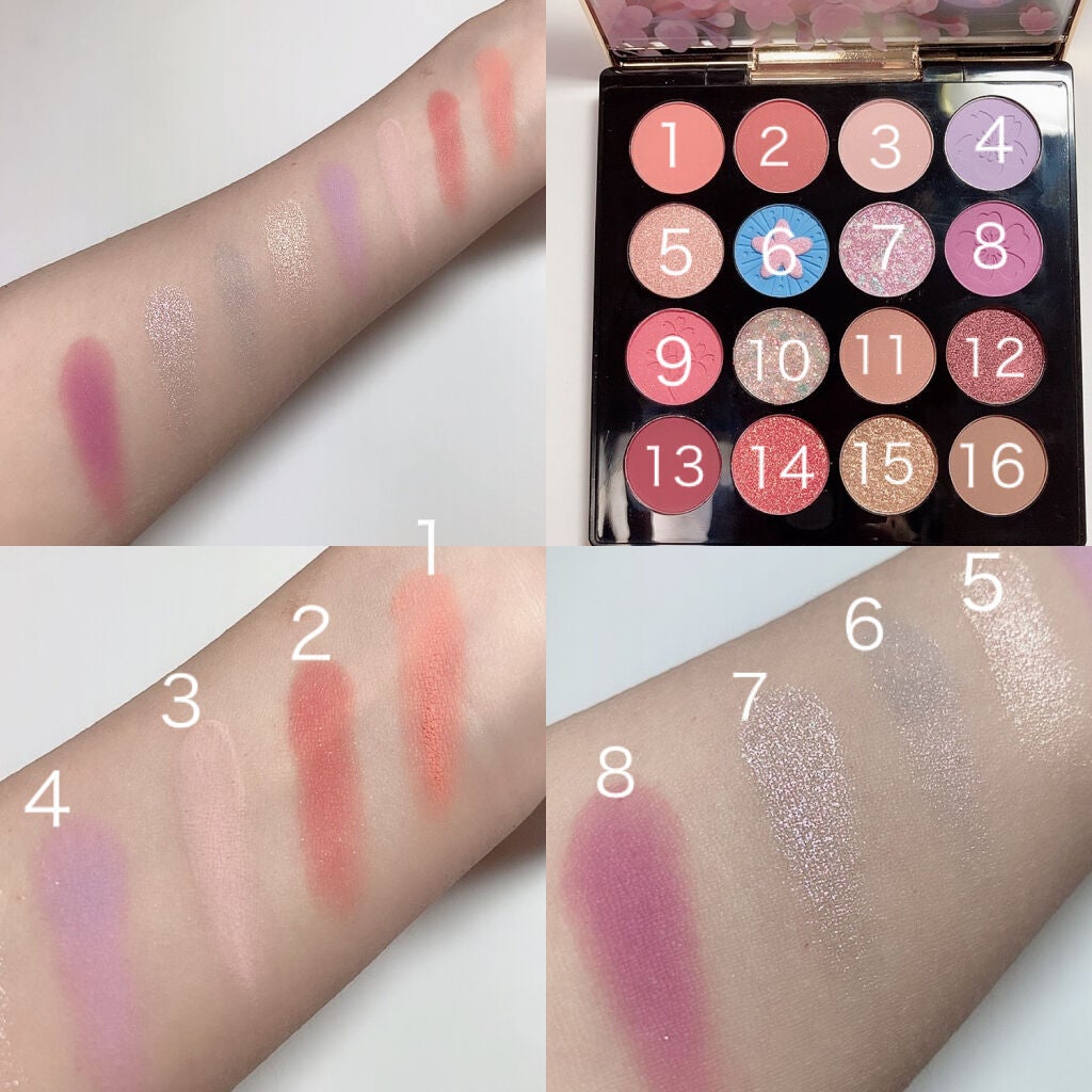 イメージ「マヤ」 アイシャドウパレット/ZEESEA/アイシャドウパレットを使ったクチコミ(5枚目)