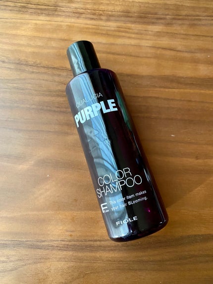 クオルシア カラーシャンプー/クオルシア/市販シャンプーを使ったクチコミ(1枚目)