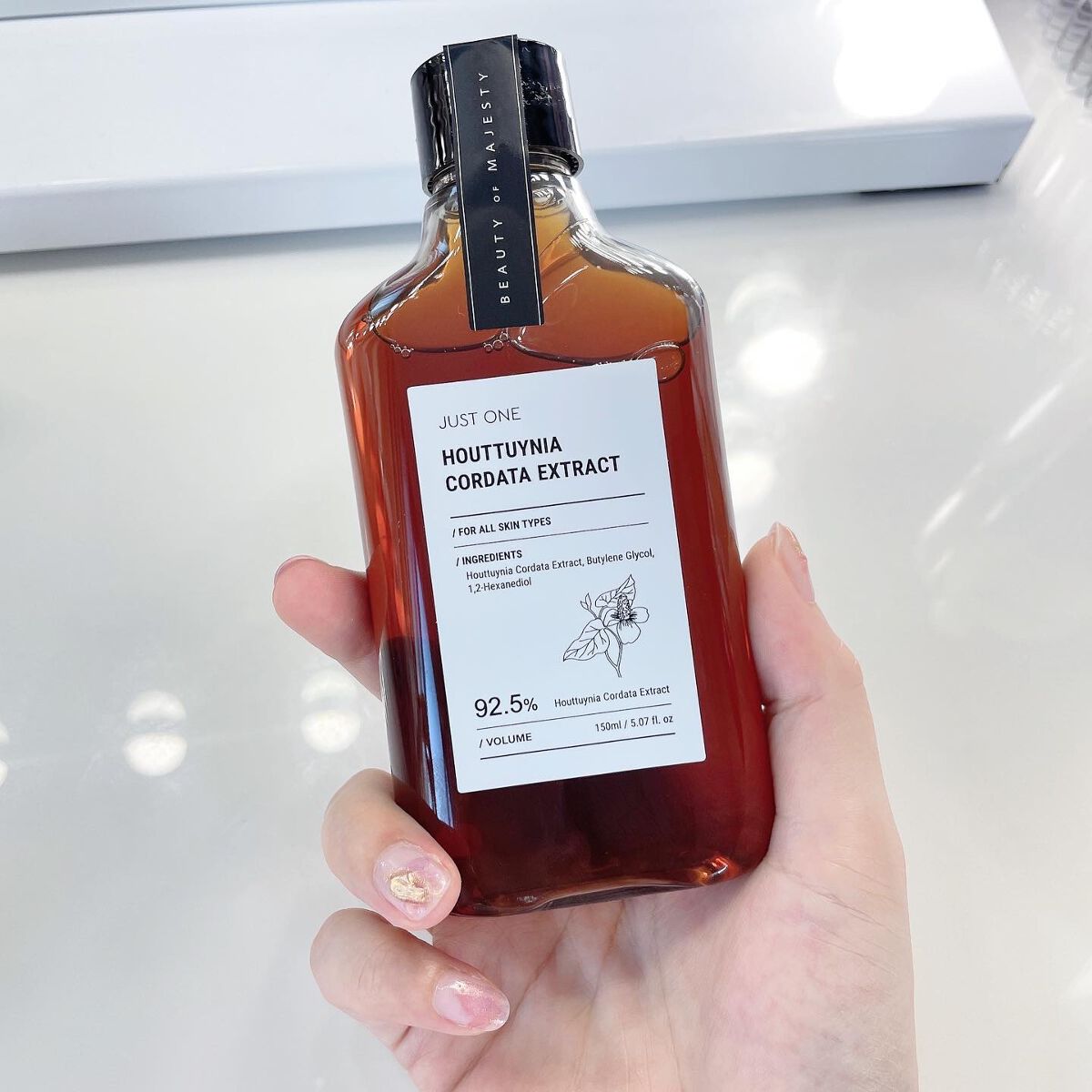 JUST ONE ヴィーガンエッセンス/BOM/化粧水を使ったクチコミ（1枚目）