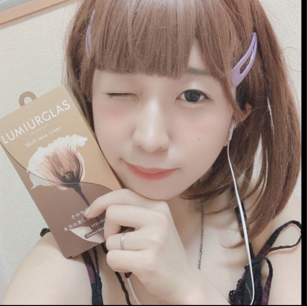 スキルレスライナー/LUMIURGLAS/リキッドアイライナーを使ったクチコミ（2枚目）