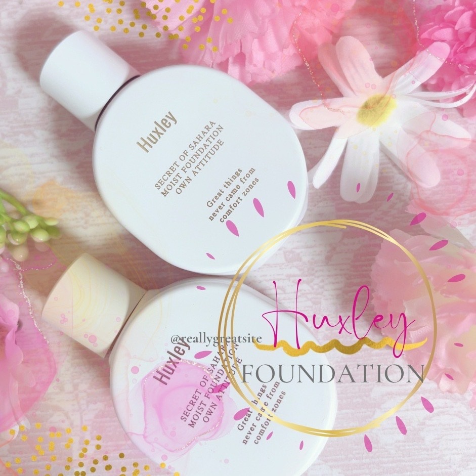 モイストファンデーション ; オウンアティテュード/Huxley/リキッドファンデーションを使ったクチコミ（1枚目）