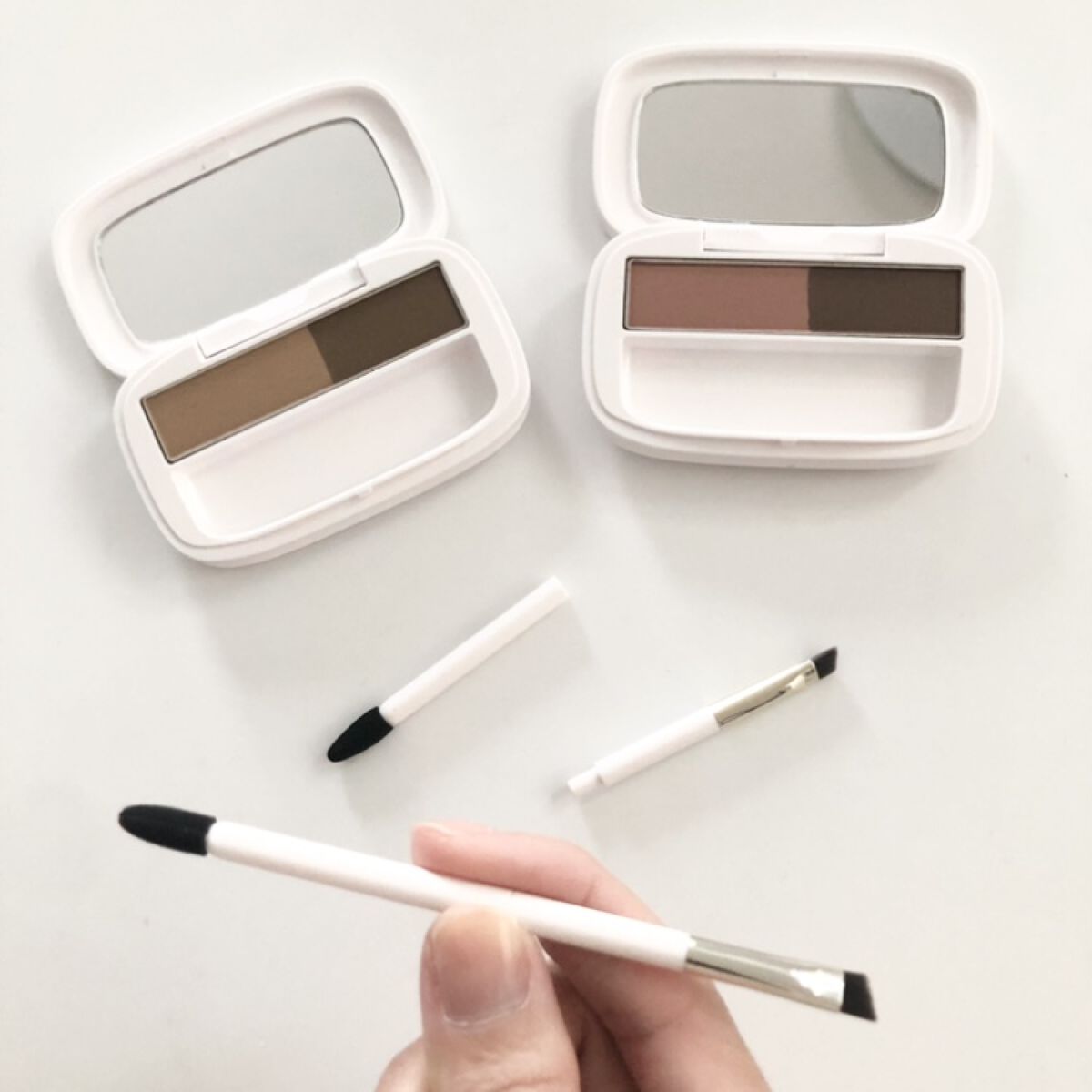 パウダーアイブロウ/media luxe/パウダーアイブロウを使ったクチコミ（1枚目）