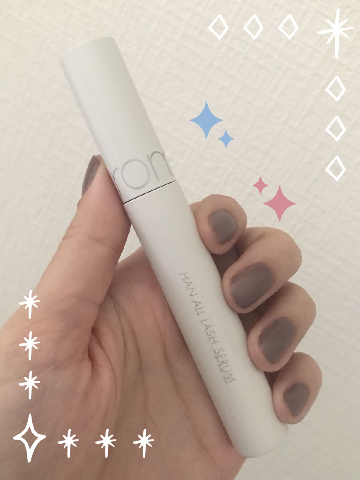 ハンオールラッシュセラム/rom&nd/まつげ美容液を使ったクチコミ（1枚目）