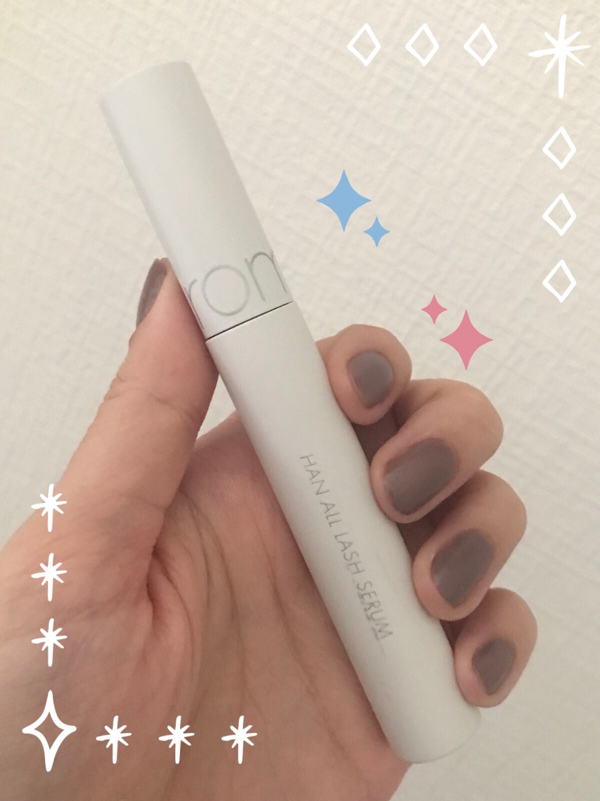 ハンオールラッシュセラム/rom&nd/まつげ美容液を使ったクチコミ(1枚目)