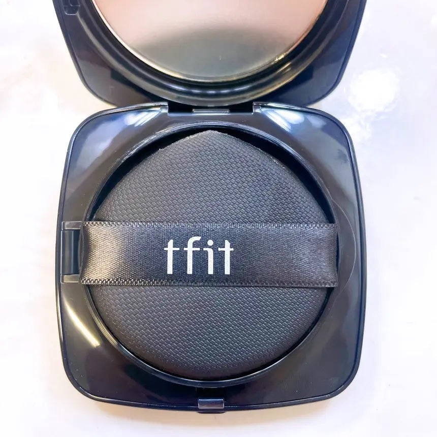 レイヤリングフィット グロークッションEX/TFIT/クッションファンデーションを使ったクチコミ(4枚目)