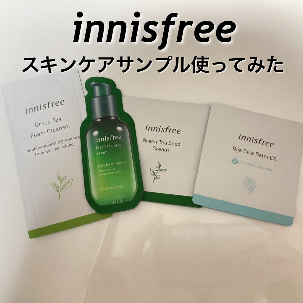 グリーンティー フォームクレンザー/innisfree/洗顔フォームを使ったクチコミ（1枚目）