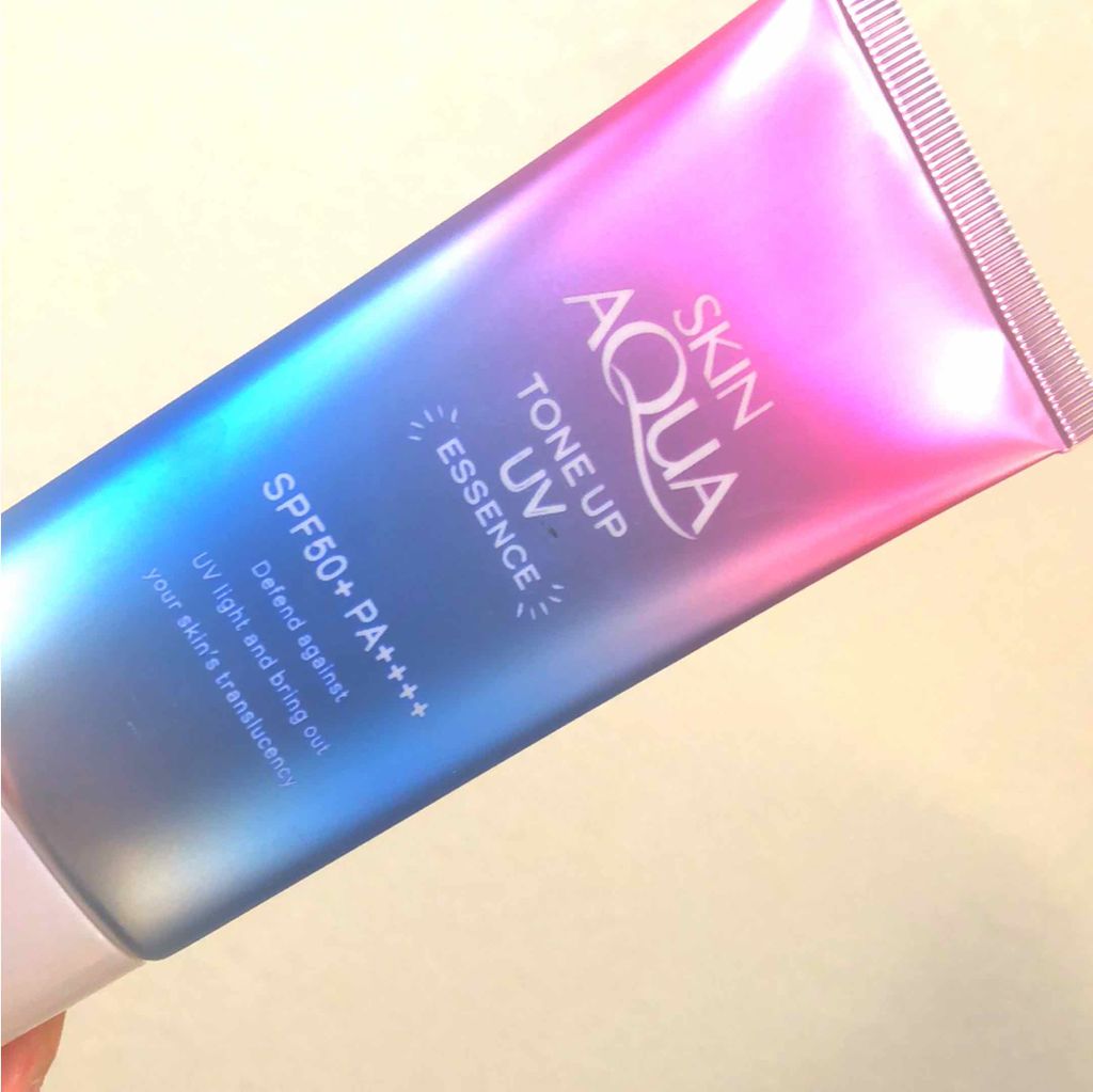 スキンアクア トーンアップUVエッセンス/スキンアクア/日焼け止めクリームを使ったクチコミ(1枚目)