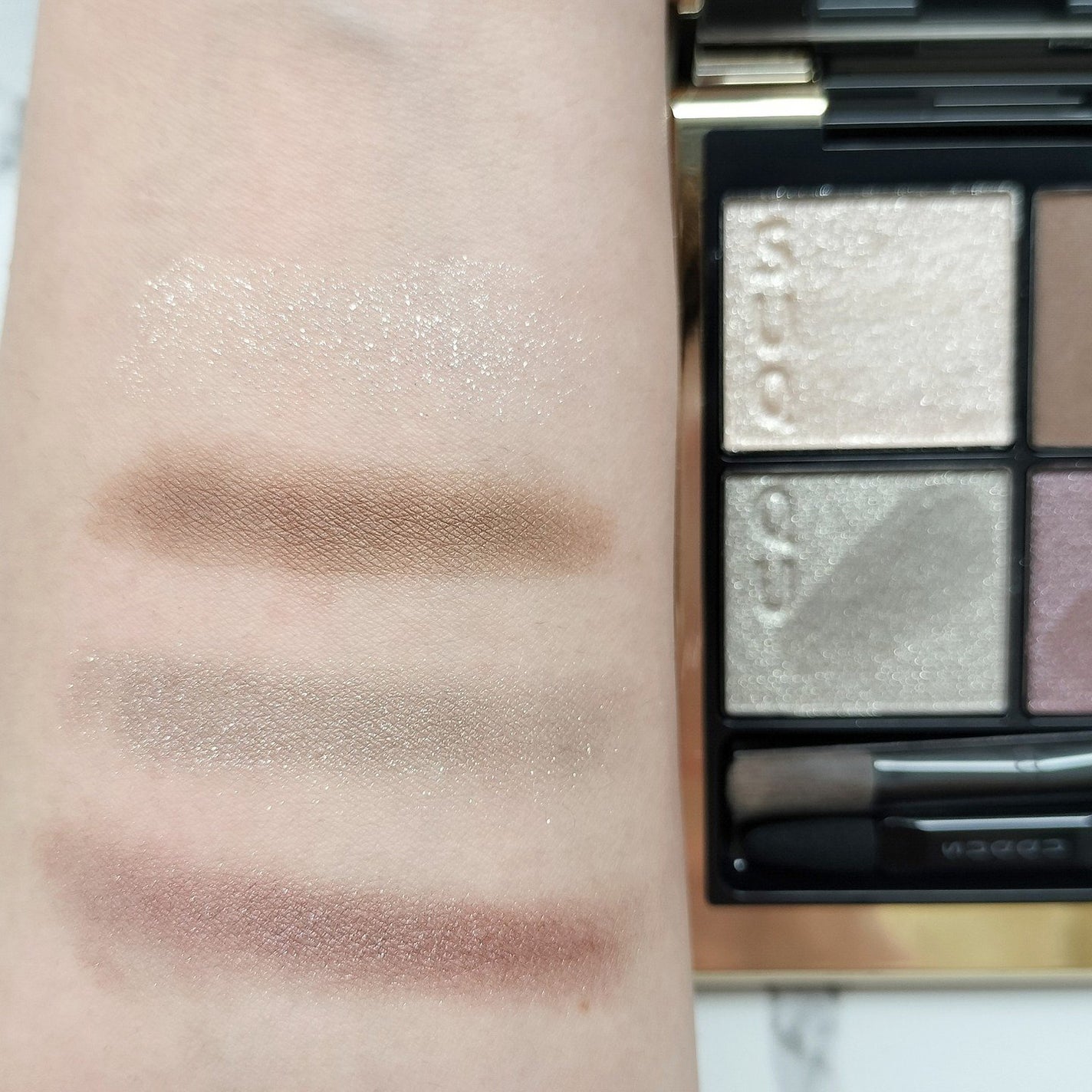 シグニチャー カラー アイズ/SUQQU/アイシャドウパレットを使ったクチコミ(4枚目)