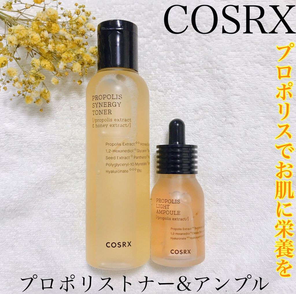 フルフィットプロポリスシナジートナー/COSRX/化粧水を使ったクチコミ（1枚目）