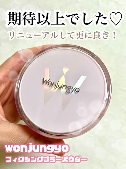 フィクシングブラーパウダー N
/Wonjungyo/ルースパウダーを使ったクチコミ(1枚目)
