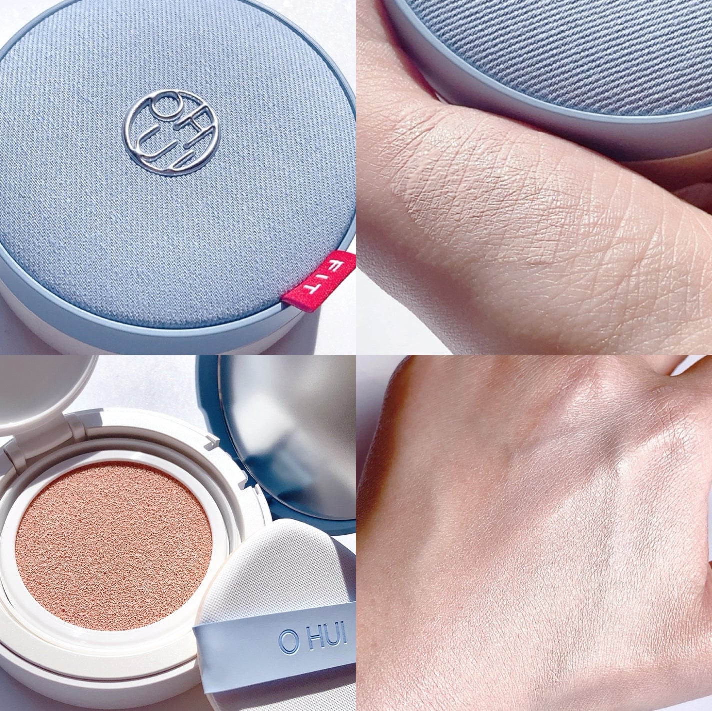 アルティメットフィット トーンアップデニムクッション/OHUI/クッションファンデーションを使ったクチコミ(5枚目)