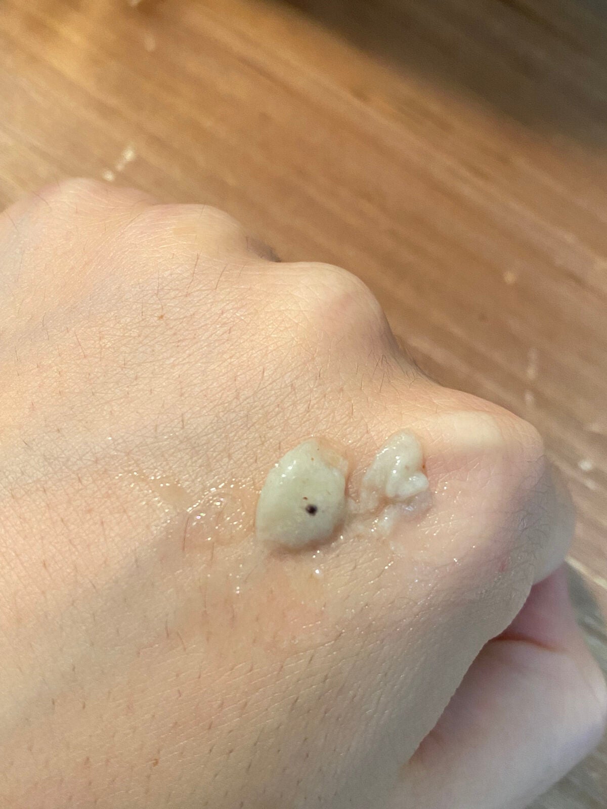 緑豆弱酸性クレンジング/beplain/クレンジングクリームを使ったクチコミ(2枚目)