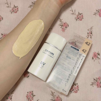 UV リキッド ファンデーション/ちふれ/リキッドファンデーションを使ったクチコミ(1枚目)