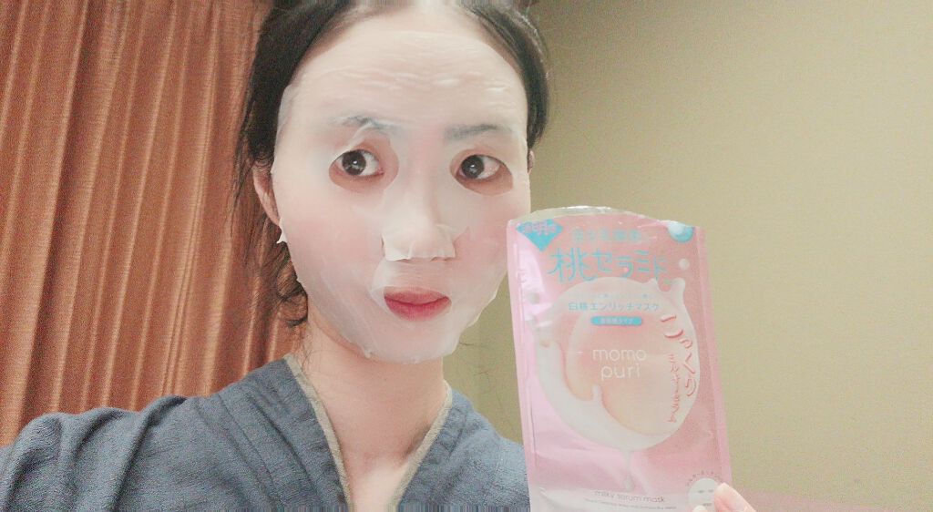 エンリッチクリアマスク/ももぷり/シートマスク・パックを使ったクチコミ（2枚目）