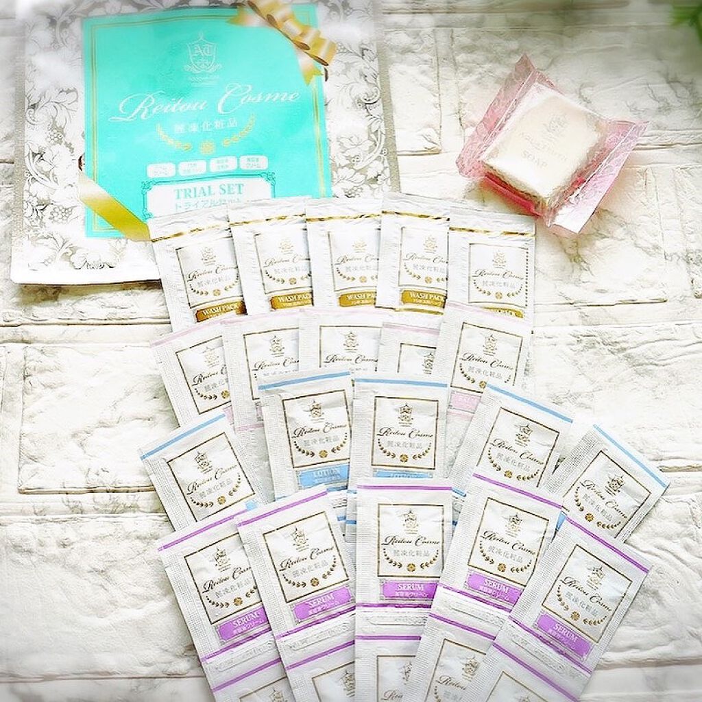 トライアルセット/麗凍化粧品/トライアルキットを使ったクチコミ(1枚目)